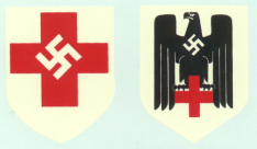 Red Cross Decal Set
