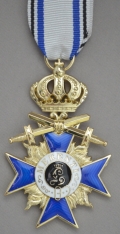 Bavarian Merit Cross 3rd Class with Crown and Swords (Out Of Stock)