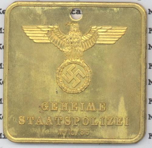 Gestapo Id Card