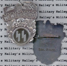 SS-Order Castle Wewelsburg Visitation Badge