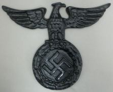 Early NSDAP Door Eagle - Black