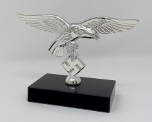 Luftwaffe Desk Eagle, Black Marble Base