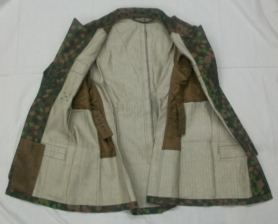 個人装備 waffen1944 Reproduction WW2 German Waffen SS 44Dot Tunic-High Quality