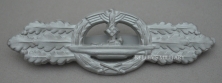 Kriegsmarine U-boat Combat Clasp, Silver