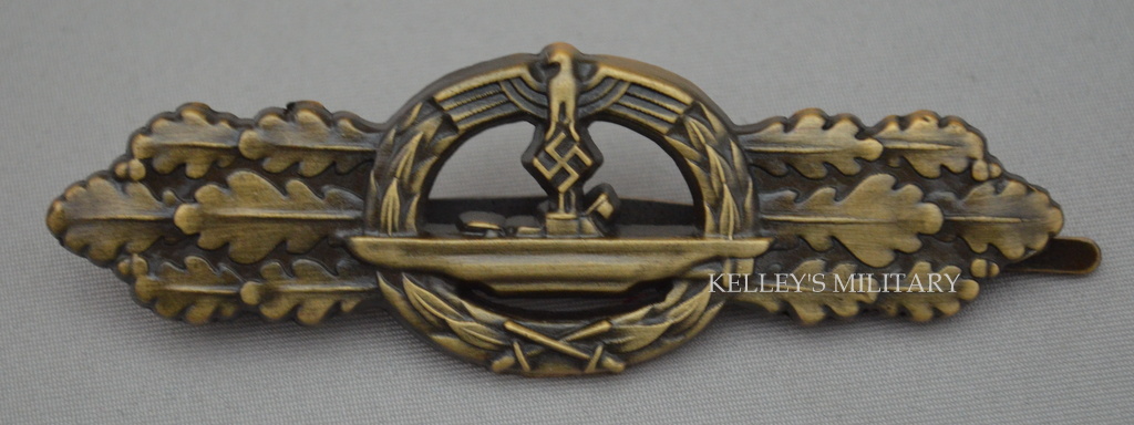 Check out the deal on Kriegsmarine U-boat Combat Clasp, Bronze at Kelleys M...