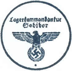 Lagerkommandantur Sobibor Rubber Stamp